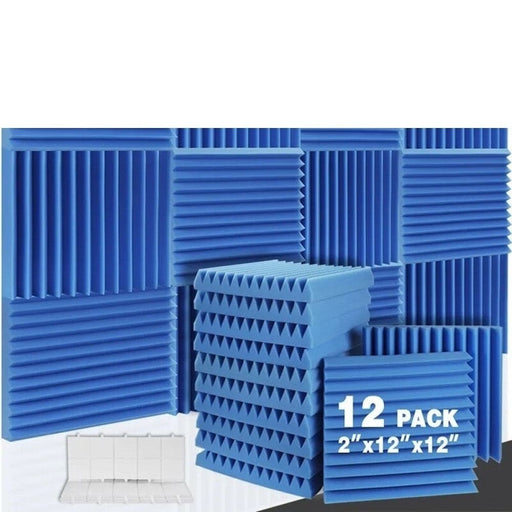 House Isolation 12 Pcs Wall Soundproof Foam Sponge Pad