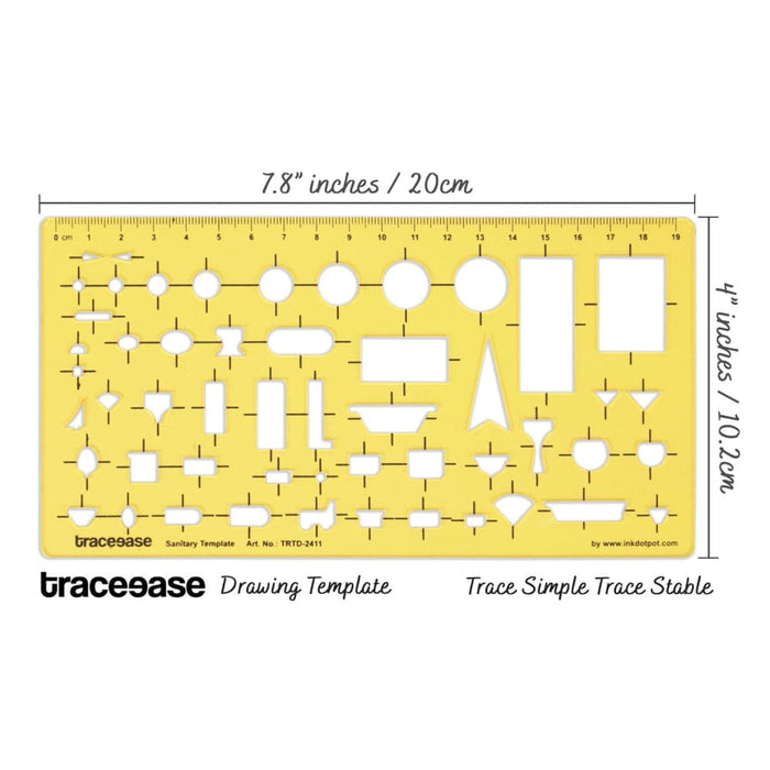 House Plan Interior Design Drafting Ruler Tools Sanitary