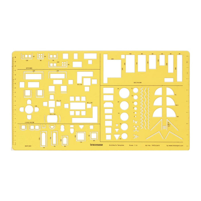 House Plan Interior Design and Furniture Templates Drafting