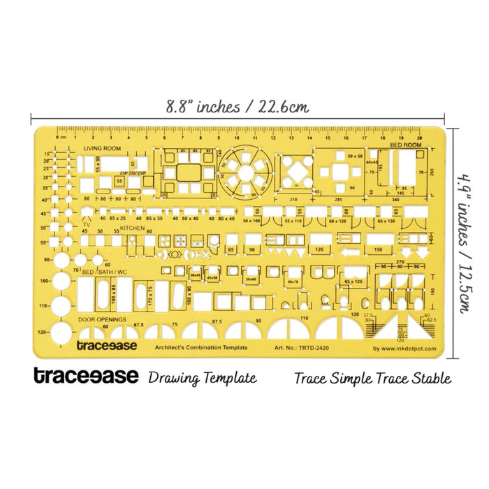 House Plan Interior Design and Furniture Templates