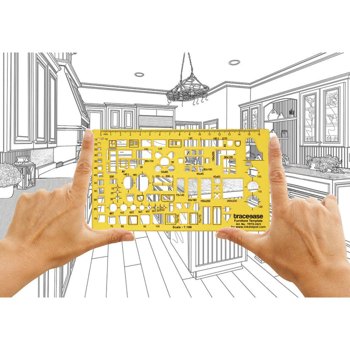 House Plan Interior Design and Furniture Templates