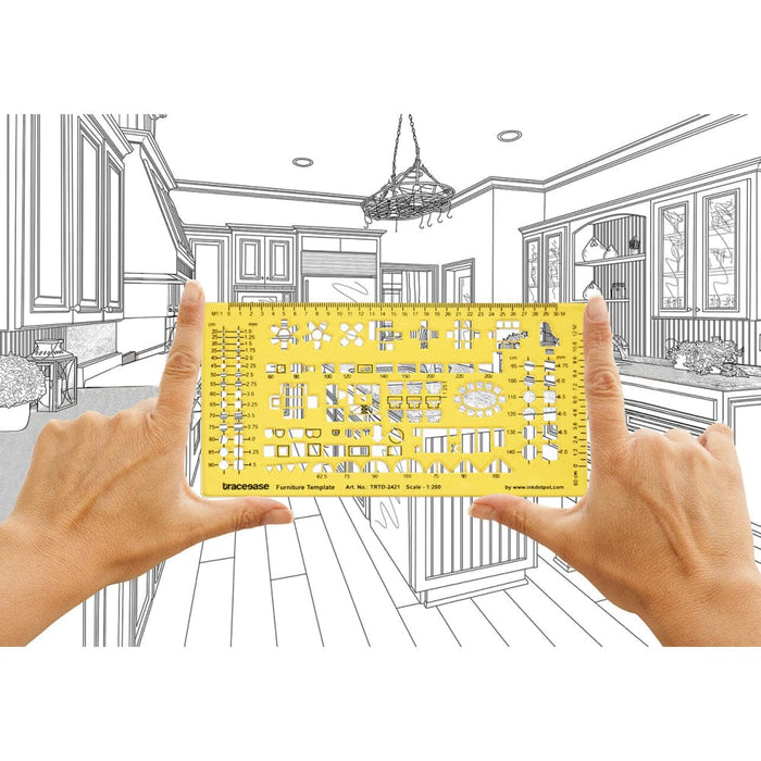 House Plan Interior Design and Furniture Templates