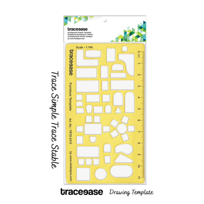 House Plan Interior Floor Design and Furniture Templates