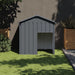 Dog House with Roof Anthracite 117x103x123 Cm Galvanised