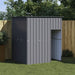 Dog House With Roof Anthracite 165x153x181 Cm Galvanised