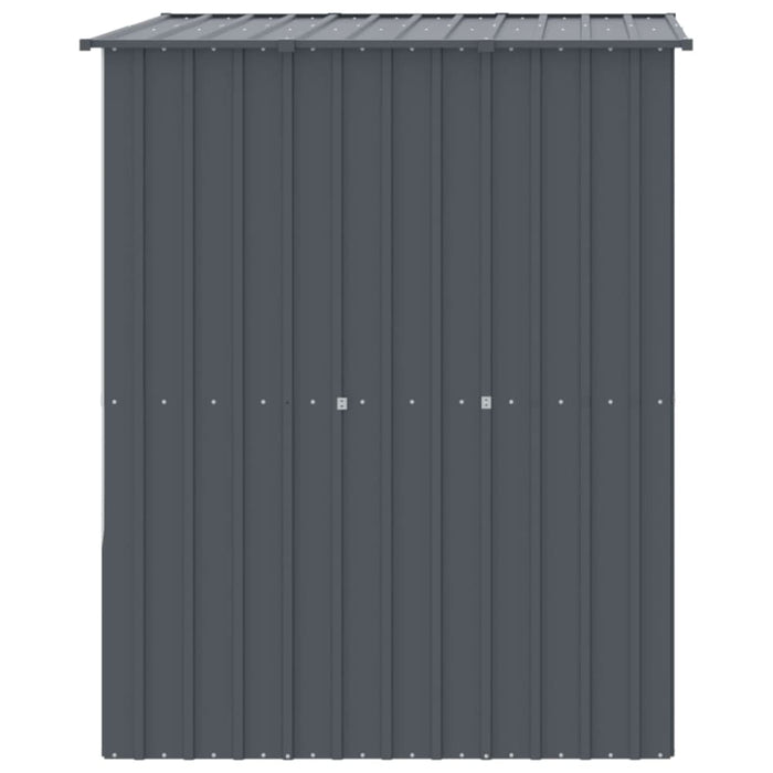 Dog House With Roof Anthracite 165x153x181 Cm Galvanised