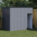 Dog House with Roof Anthracite 214x153x181 Cm Galvanised