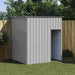 Dog House With Roof Light Grey 165x153x181 Cm Galvanised