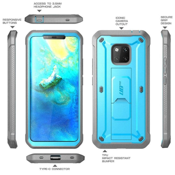 For Huawei Mate 20 Pro Rugged Case With Built - in Screen