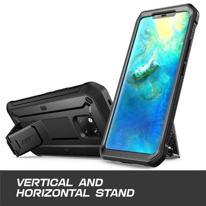 For Huawei Mate 20 Pro Rugged Case with Built-in Screen