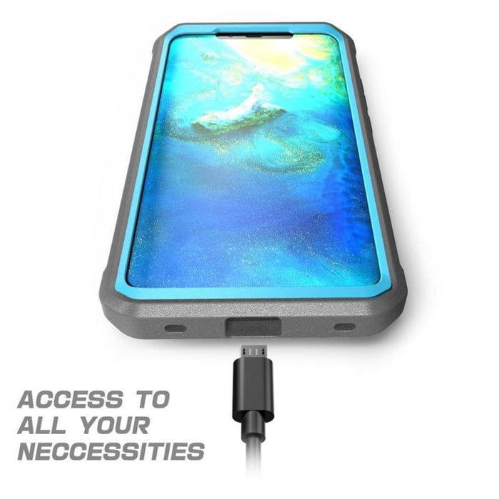 For Huawei Mate 20 Pro Rugged Case with Built-in Screen