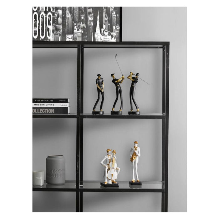 Human Statue Resin Art Golf Sculpture Office Decor Modern