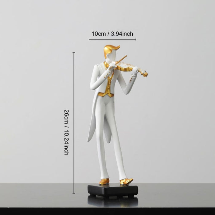 Human Statue Resin Art Golf Sculpture Office Decor Modern