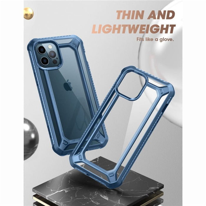 Hybrid Clear Case with Screen Protector for Iphone 12 Pro