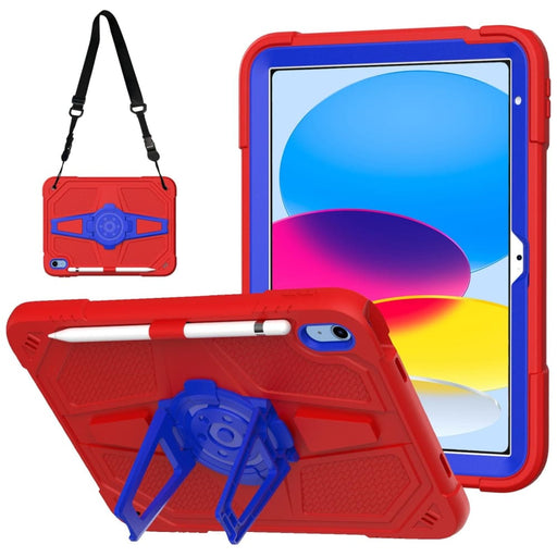 Hybrid Silicone Tablet Case With Shoulder Strap For Ipad