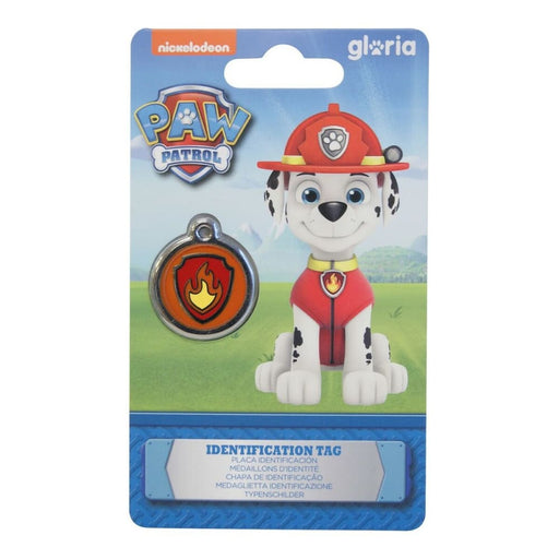 Identification Plate For Collar The Paw Patrol Marshall