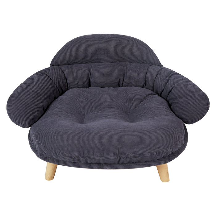 Goslash Picks Elevated Pet Dog Cat Sofa Bed Couch Xl Size Grey