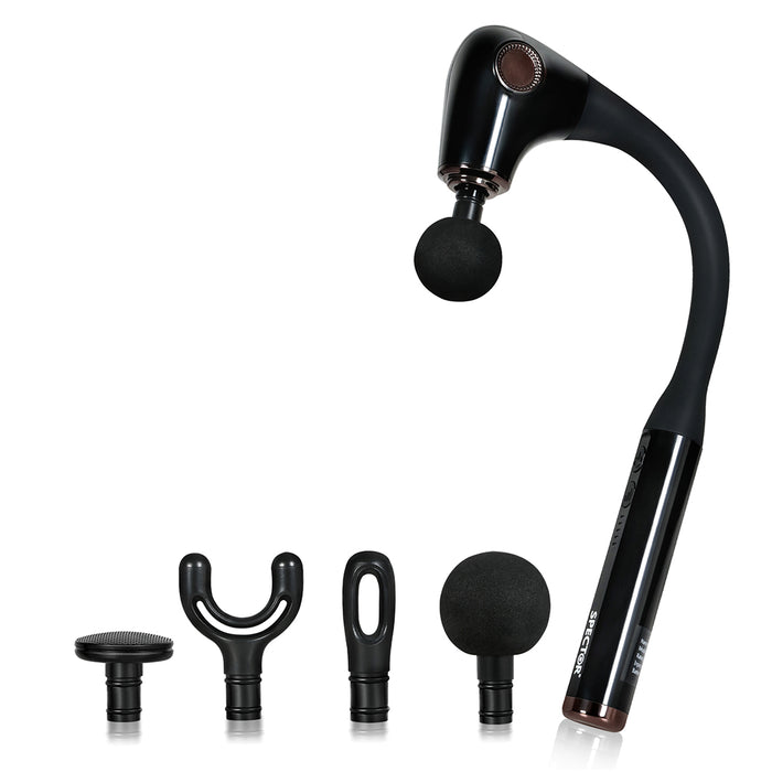 Goslash Picks Extended Handle Massage Gun Black