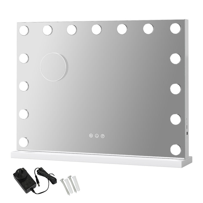 Led Hollywood Makeup Mirror 45X58Cm