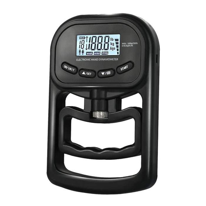 Goslash Picks Electronic Hand Dynamometer Grip Black