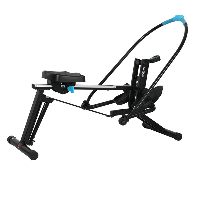 2 In 1 Rowing Machine - Black Blue