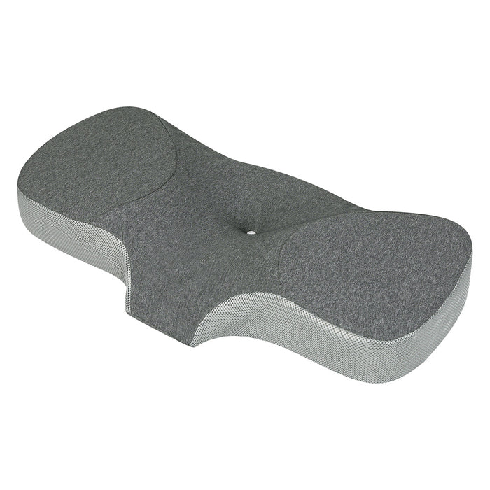 Goslash Picks Memory Foam Pillow Pillowcase Supprt Grey Rebound - 67cm x 35cm x 8.5cm/12cm