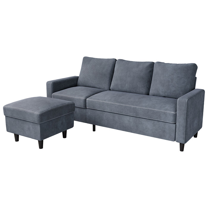 L-Shaped Sectional Sofa Lounge Chaise Set