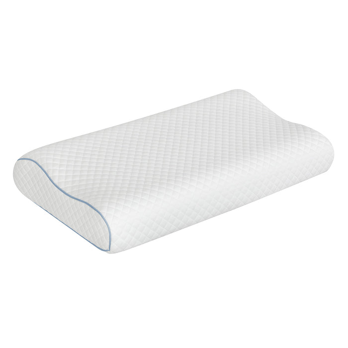 Goslash Picks Memory Pillow Supprt Shoulder Foamwhite Pillowcase