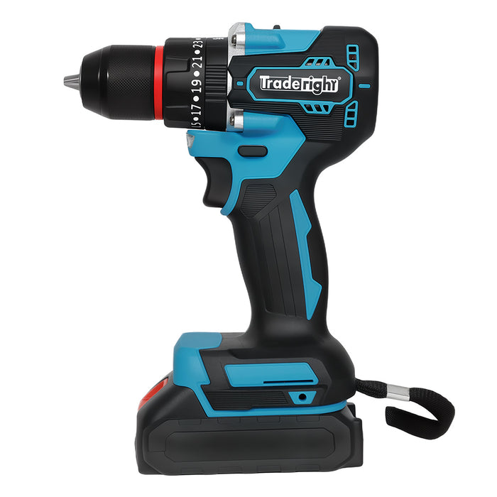 21V Cordless Impact Drill With Led Light