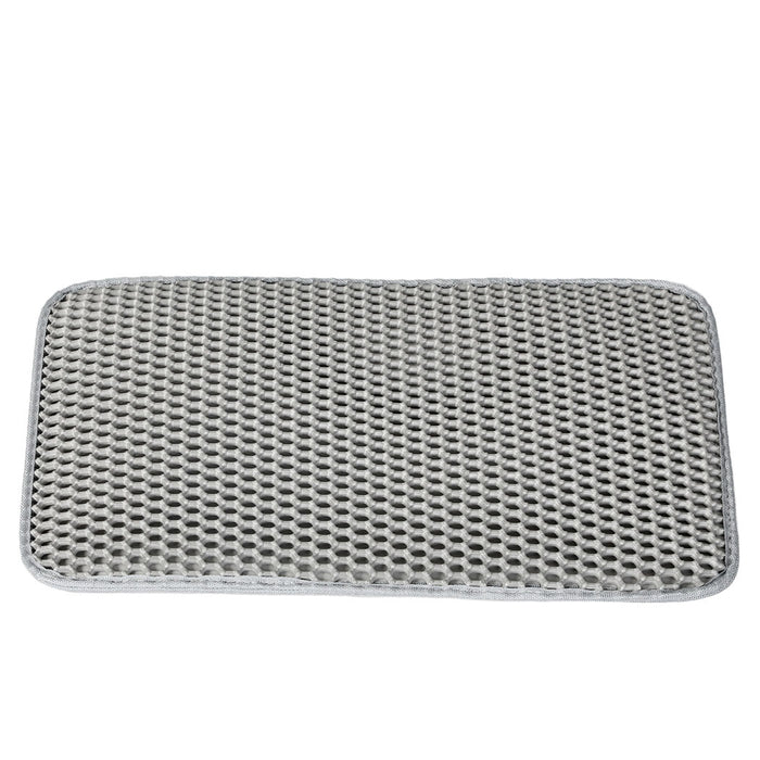 Goslash Picks Cat Litter Mat Large Litter Box Pet Trapping Sifting Mats Waterproof Tray