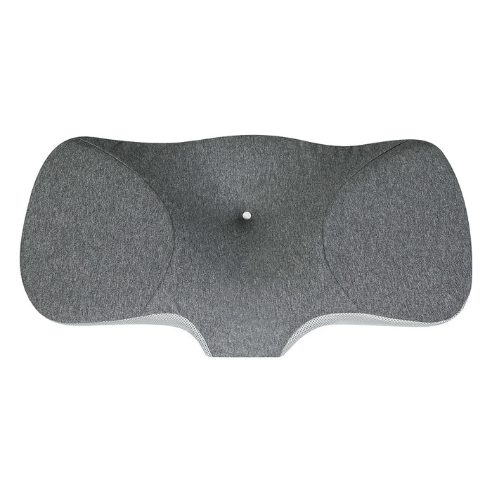 Goslash Picks Memory Foam Pillow Pillowcase Supprt Grey Rebound - 67cm x 35cm x 8.5cm/12cm