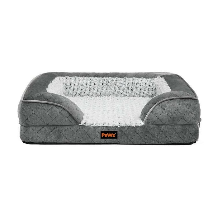 Goslash Picks Orthopedic Memory Foam Pet Bed Dog Washable Mat