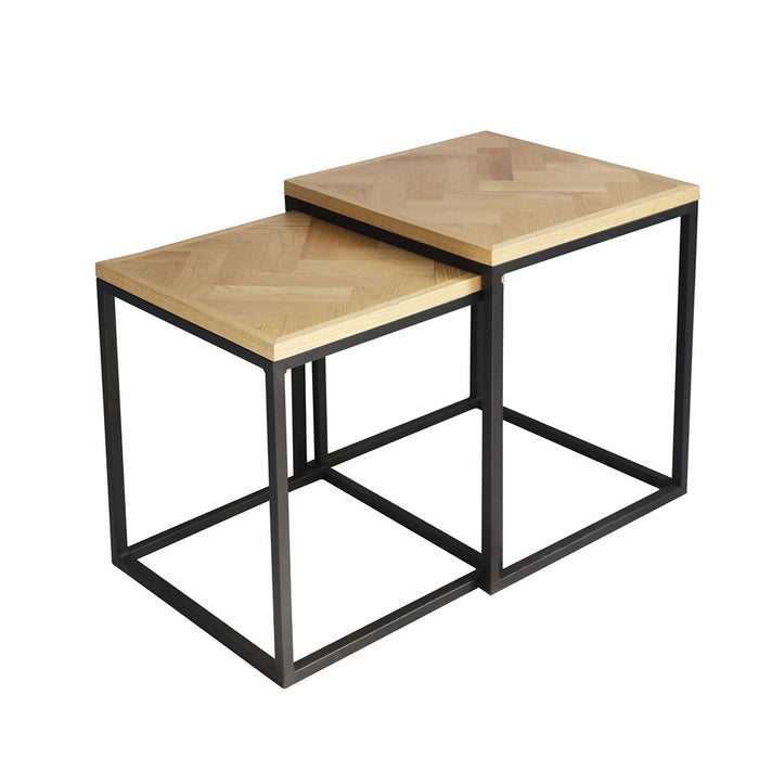 2Pcs Nesting Coffee Tables