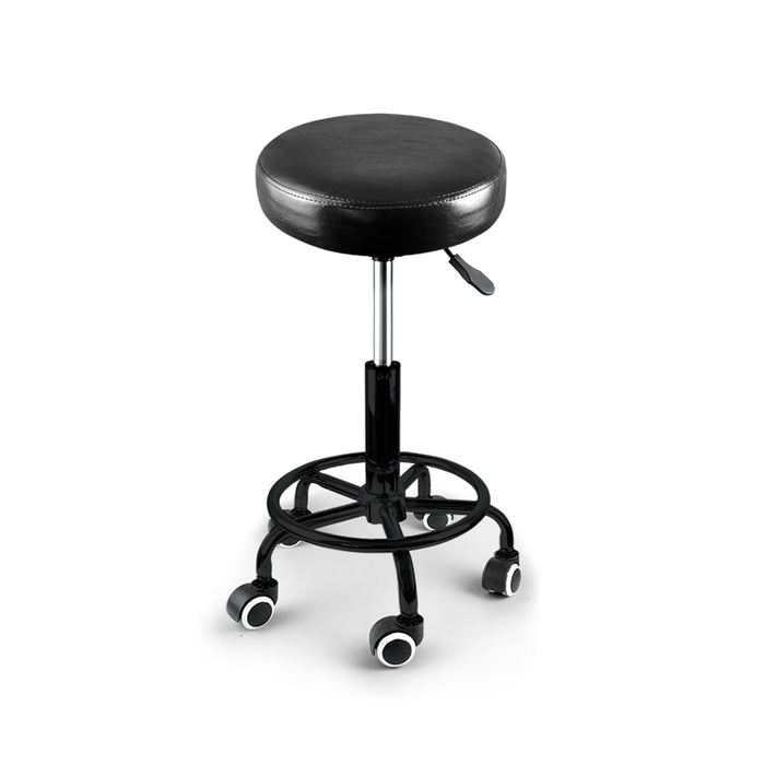 2X Salon Stool Swivel Bar Stools