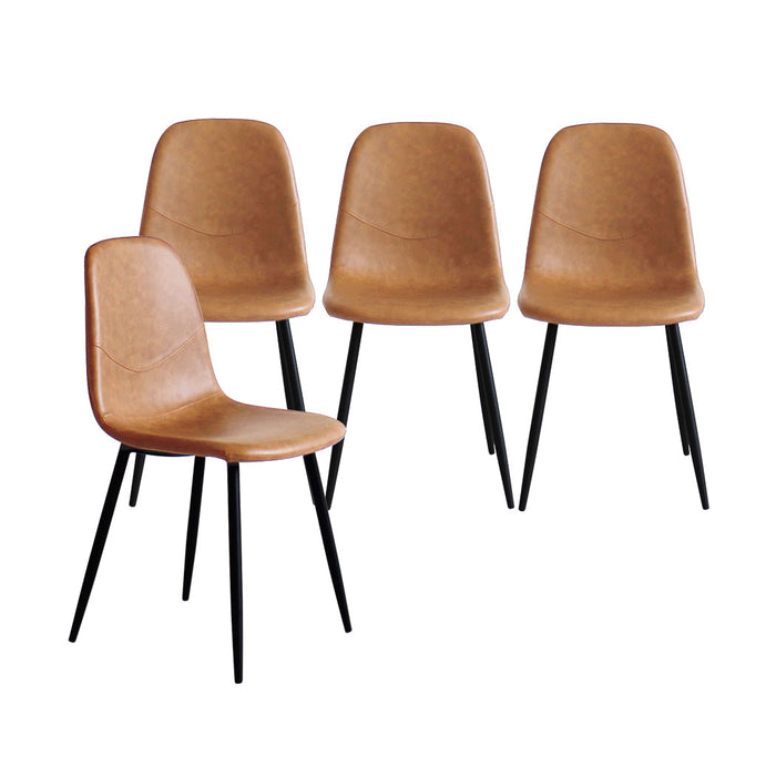 8X Dining Chairs Kitchen Eames