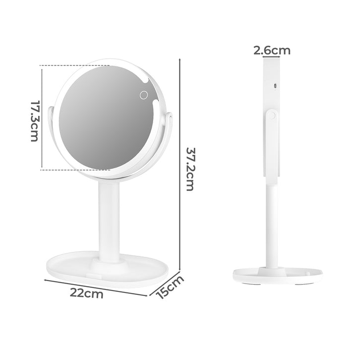 Goslash Picks 10X Magnifying Makeup Mirror With Led Light
