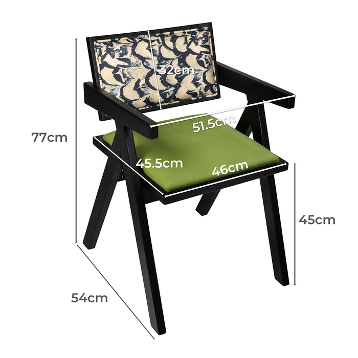 Dining Chair Retro Backrest Chair X8