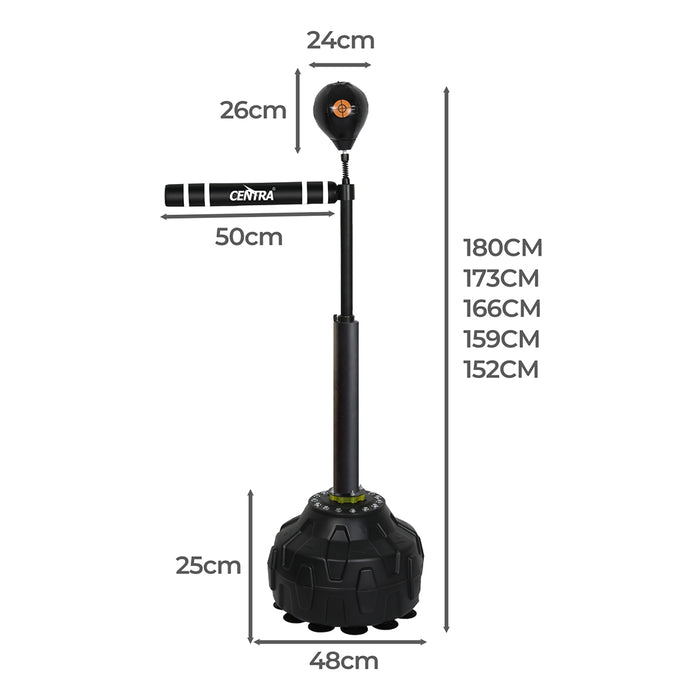 Boxing Bag Reflex Freestanding Spinning Arm Speed Ball Punching Training