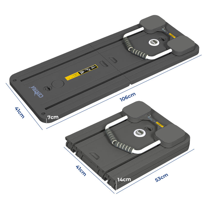 Goslash Picks Multifunctional Fitness Abdominal Board Grey