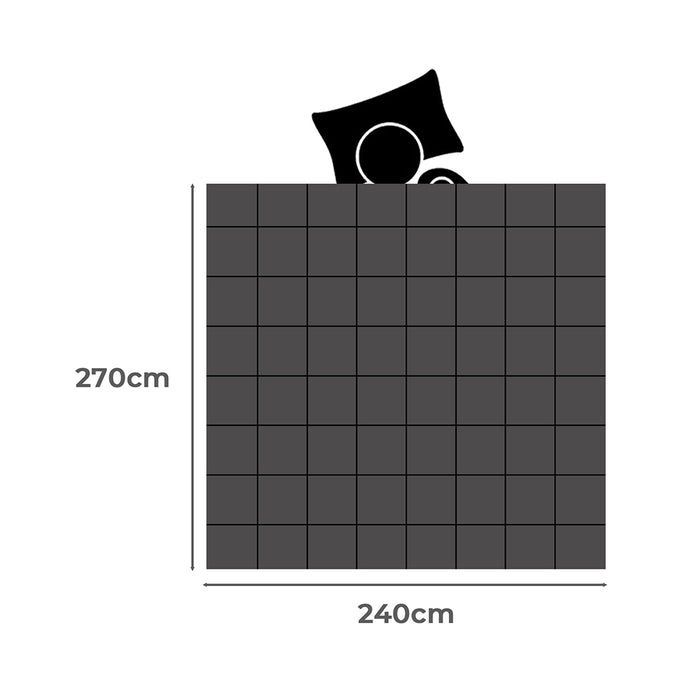 Goslash Picks Renewable Fiber Quilt 400Gsm Super King