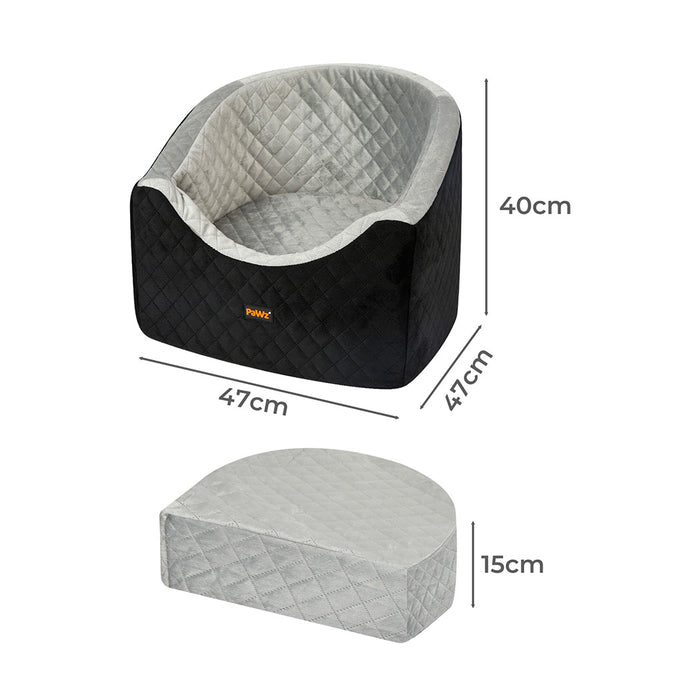 Goslash Picks Dog Car Booster Seat Belt Pet Safe Protector Travel Bed