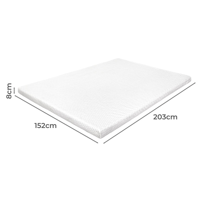 Goslash Picks Gel Memory Foam Mattress Topper Bed Cool Queen