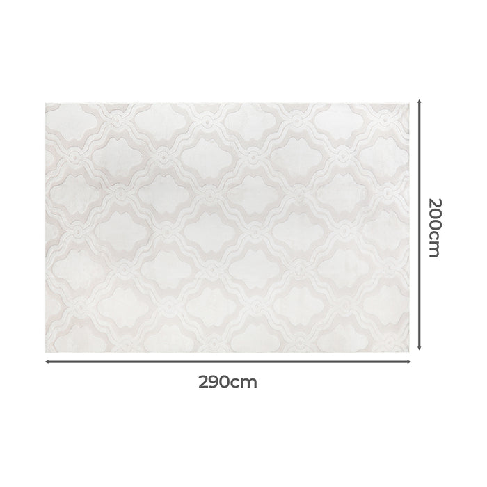 Goslash Picks Floor Rugs Soft Shaggy 10Mm Pile 200X290