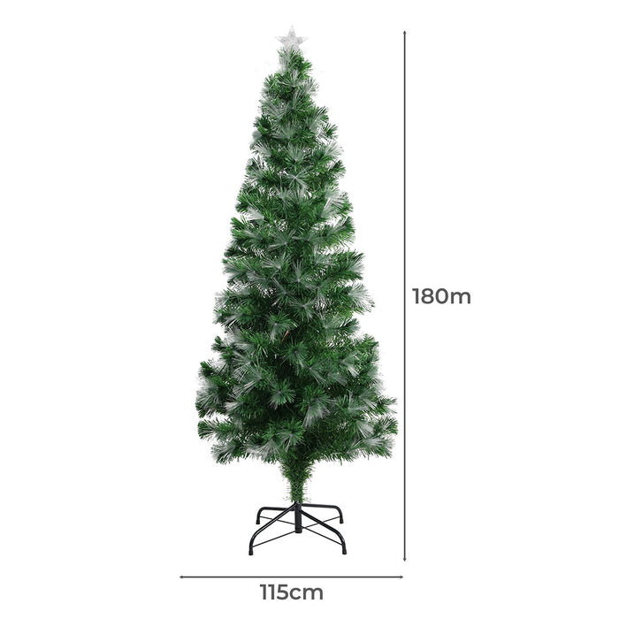 Christmas Tree Fibre Optic 1.8M