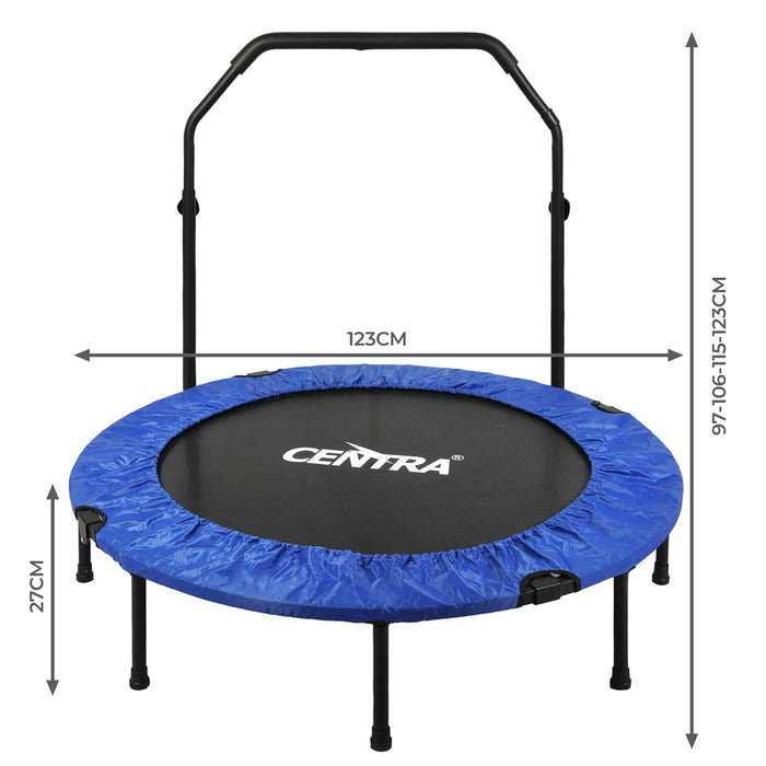 48 Inch Foldable Mini Trampoline Rebounder Fitness