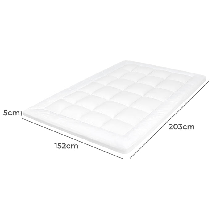 Goslash Picks Mattress Topper Pillowtop Cover Bed Protector Queen