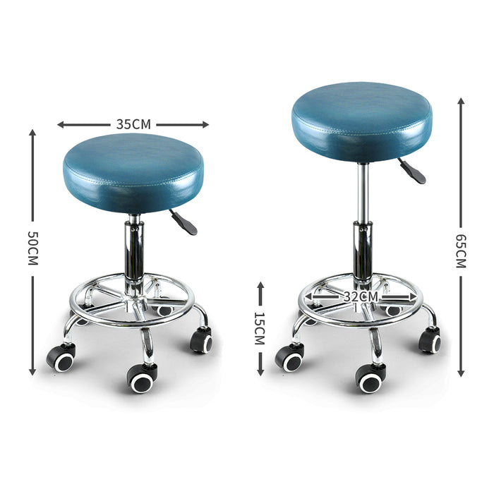 4X Barstool Swivel Salon Hairdressing