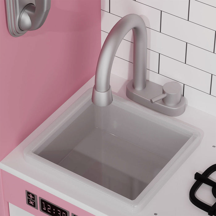 Goslash Picks Kids Kitchen Set Wooden Pretend Play Cooking Toy