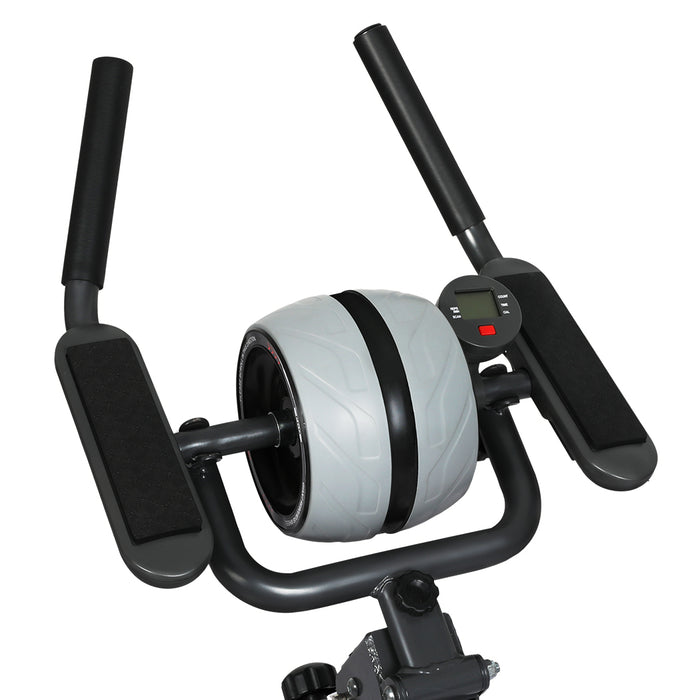 Goslash Picks Folding Ab Machine Roller Wheel Workout Mat