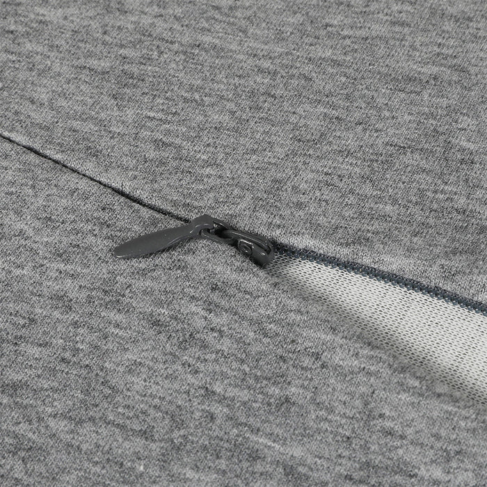 Goslash Picks Memory Foam Pillow Pillowcase Supprt Grey Rebound - 60cm x 35cm x 11cm/8cm